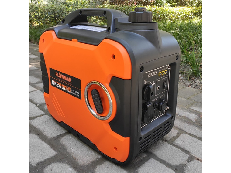 GENERADOR FLOWMAK GASOLINA GK2000IS INVERTER 220V 1800W 7