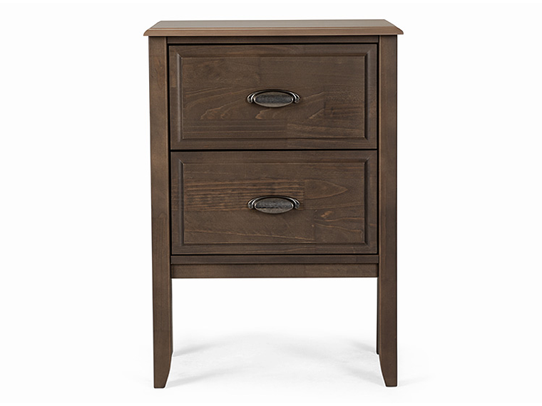 VELADOR ROSEN ANNA 2 CAJONES CAFÉ 1