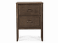VELADOR ROSEN ANNA 2 CAJONES CAFÉ - Miniatura 1