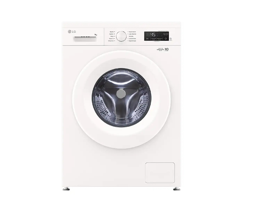 LAVADORA CARGA FRONTAL LG WM9GWVFS6 9KG BLANCO 9
