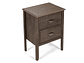 VELADOR ROSEN ANNA 2 CAJONES CAFÉ - Miniatura 4