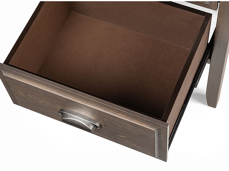 VELADOR ROSEN ANNA 2 CAJONES CAFÉ 8