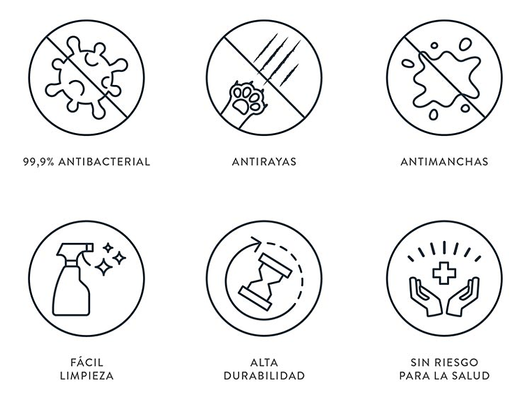 CLOSET CIC MAIPO 6 PUERTAS / 3 CAJONES 180 CM WENGUE 6