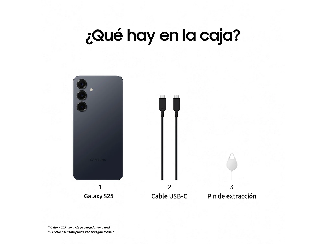 SAMSUNG GALAXY S25 128GB NEGRO AZULADO 5