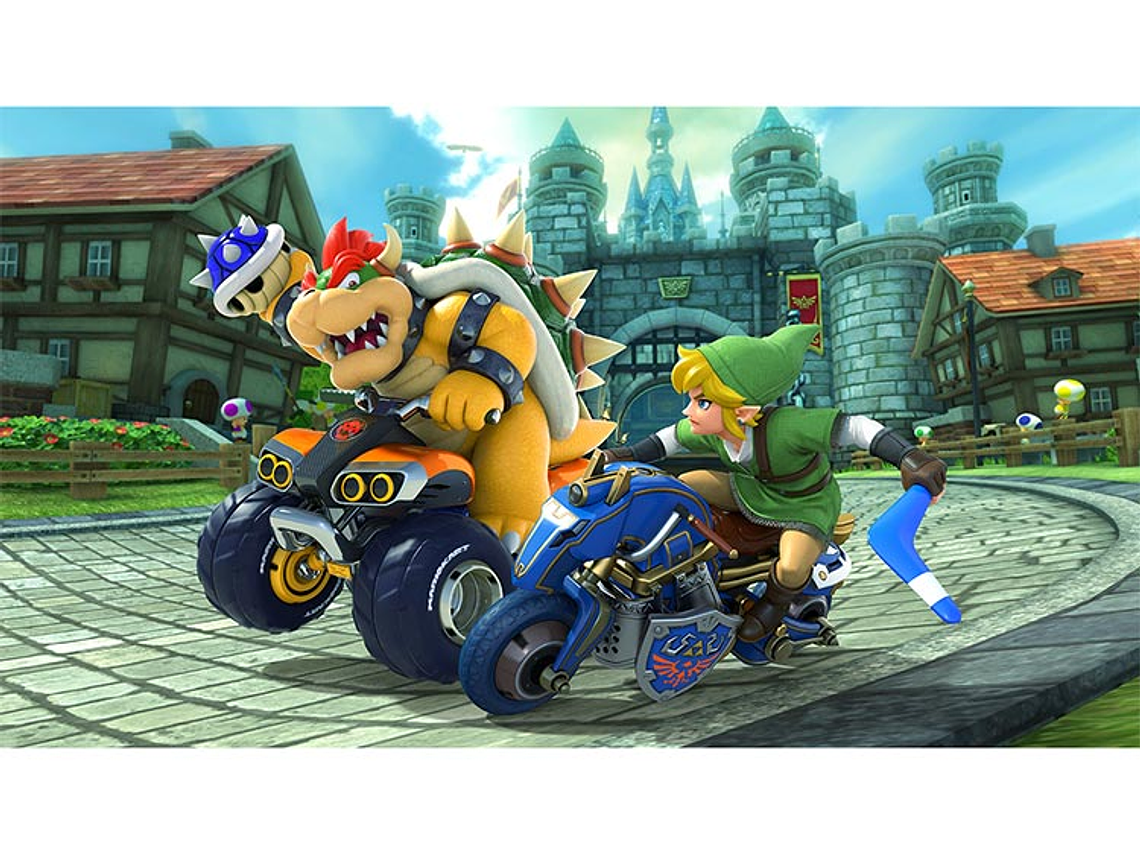 NINTENDO SWITCH 2024 + JUEGO MARIO KART 8 5