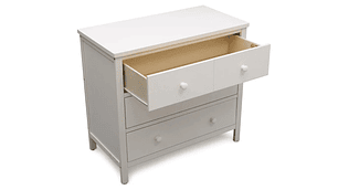 CÓMODA 3 CAJONES MIDDLETON BLANCA DELTA CHILDREN