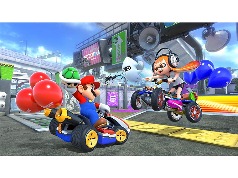 NINTENDO SWITCH 2024 + JUEGO MARIO KART 8 7