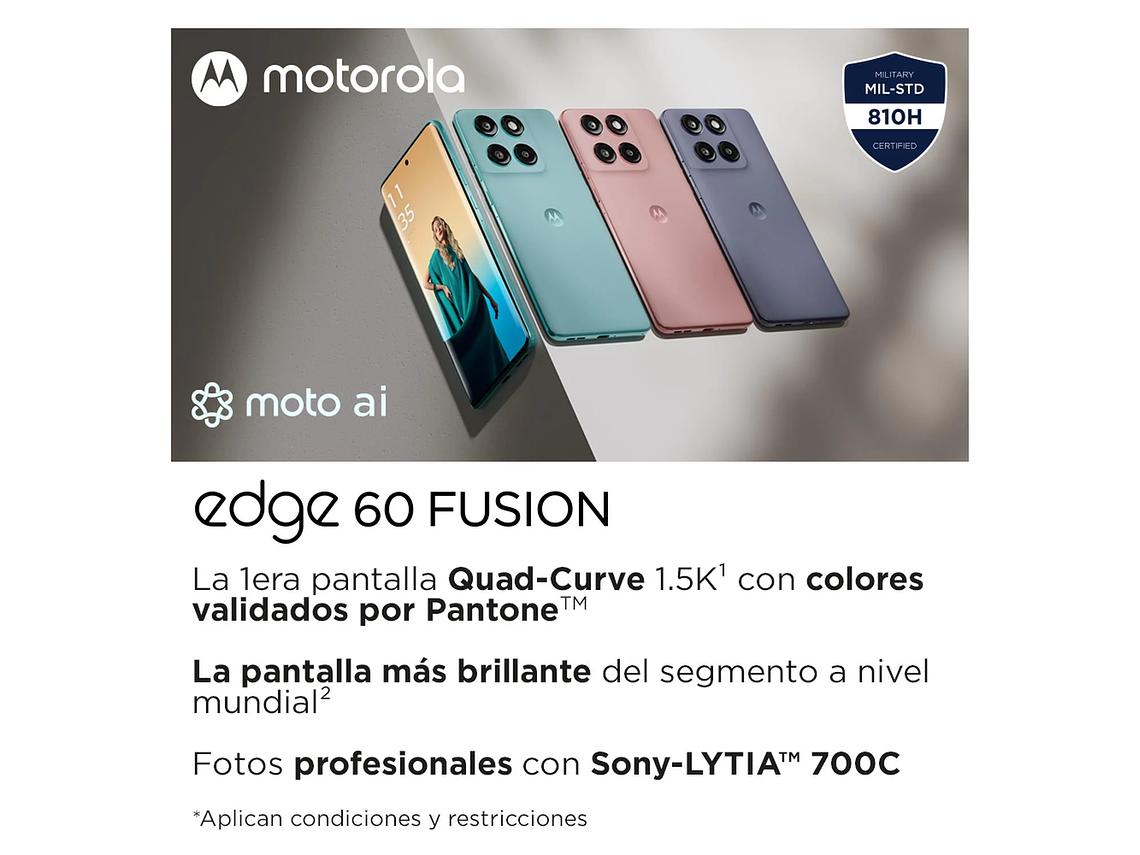 MOTO EDGE 60 FUSION ROSA 8+256 6
