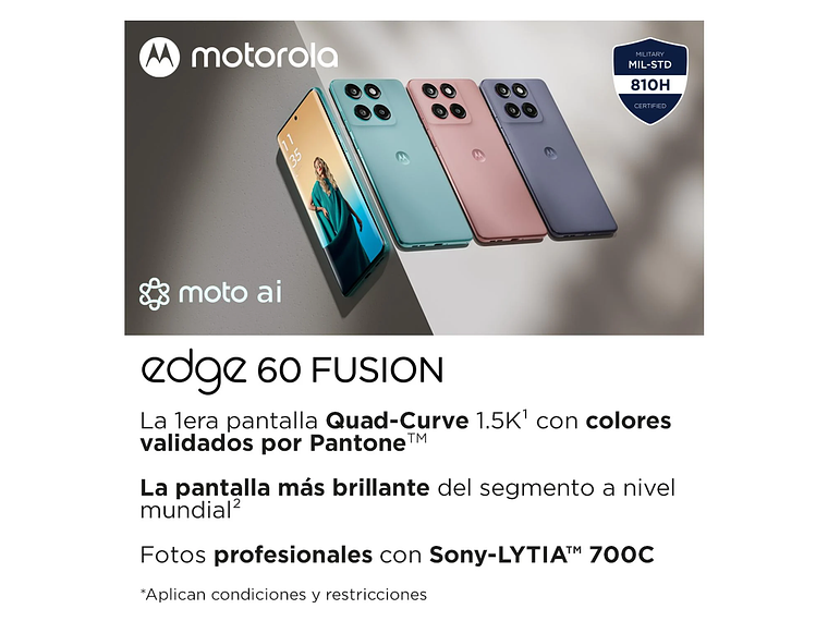 MOTO EDGE 60 FUSION ROSA 8+256 6