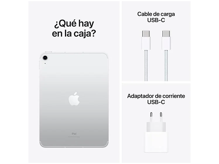 APPLE IPAD CELLULAR SILVER 10.9” 64GB 3