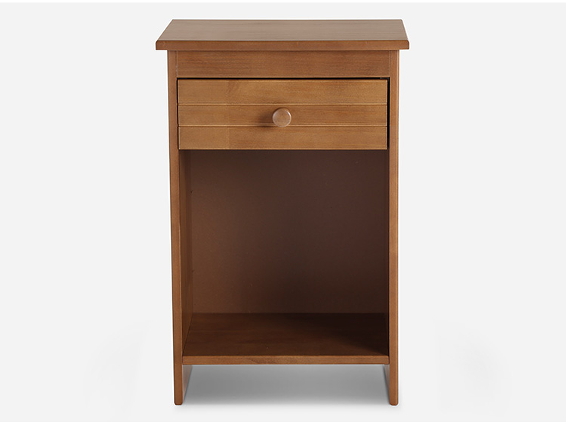 JUEGO DE DORMITORIO ROSEN CAMA EUROPEA ERGO T NEW BD 2 PLAZAS + VELADORES TABOR CAFE 3