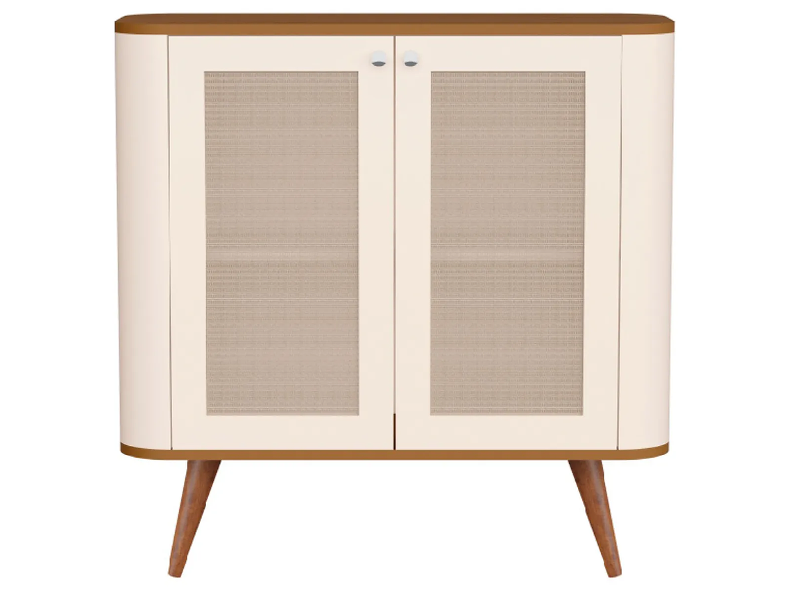 BUFFET BE DESIGN NEON PERLA 4 PUERTAS CARAMELO 1