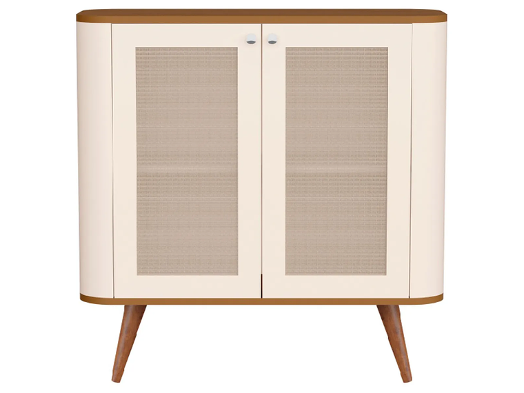 BUFFET BE DESIGN NEON PERLA 4 PUERTAS CARAMELO 1