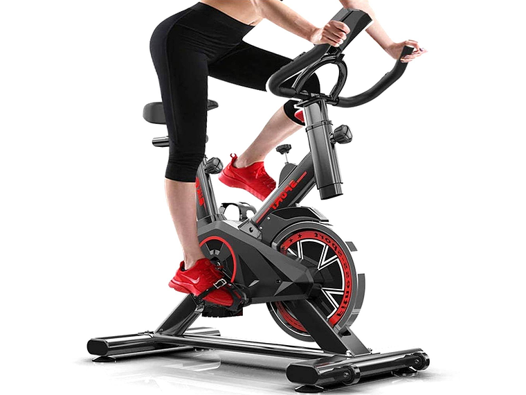 BICICLETA SPINNING MUNDO ONLINE LIFE-1226 PRO SPORT 6 KG RESISTENCIA AJUSTABLE 4