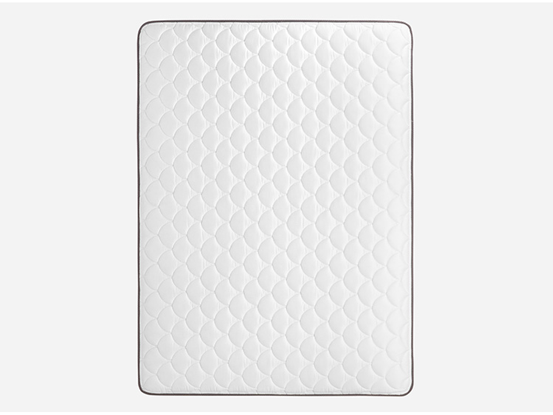 JUEGO DE DORMITORIO ROSEN CAMA EUROPEA ERGO T NEW BD 2 PLAZAS + VELADORES TABOR CAFE 4