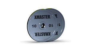 Par Discos Powerlifting Chromed Steel 10kg | XMASTER