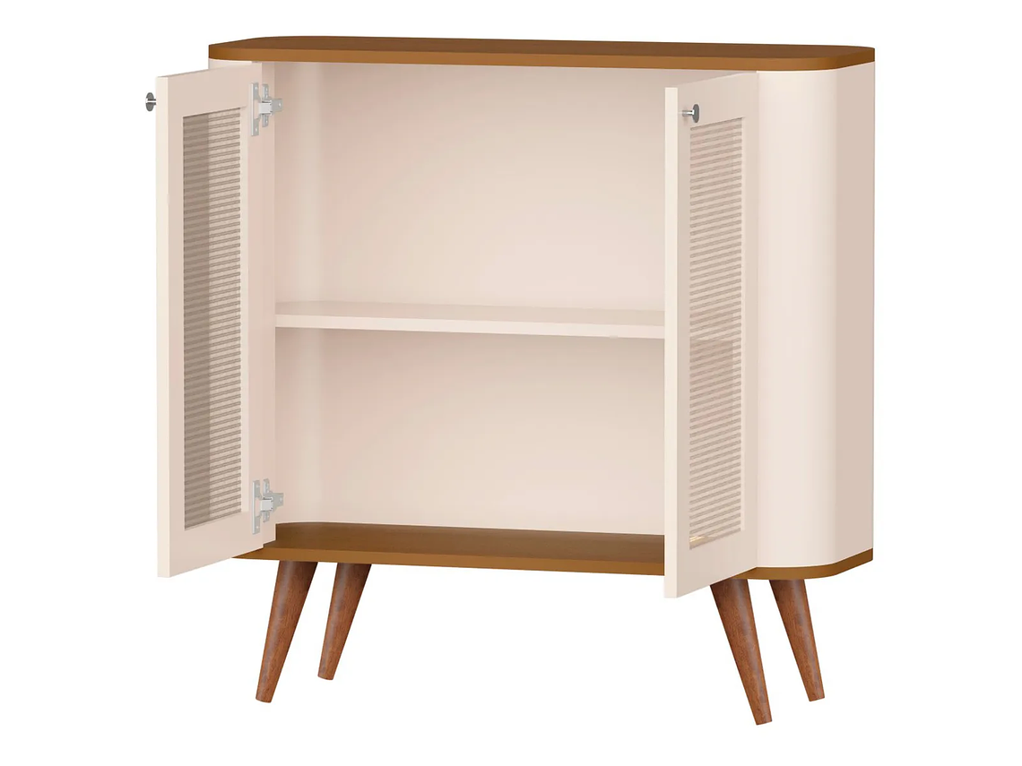 BUFFET BE DESIGN NEON PERLA 4 PUERTAS CARAMELO 3