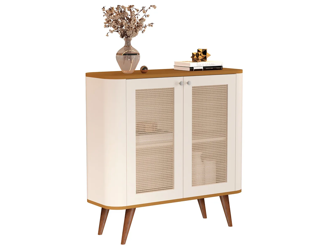 BUFFET BE DESIGN NEON PERLA 4 PUERTAS CARAMELO 4