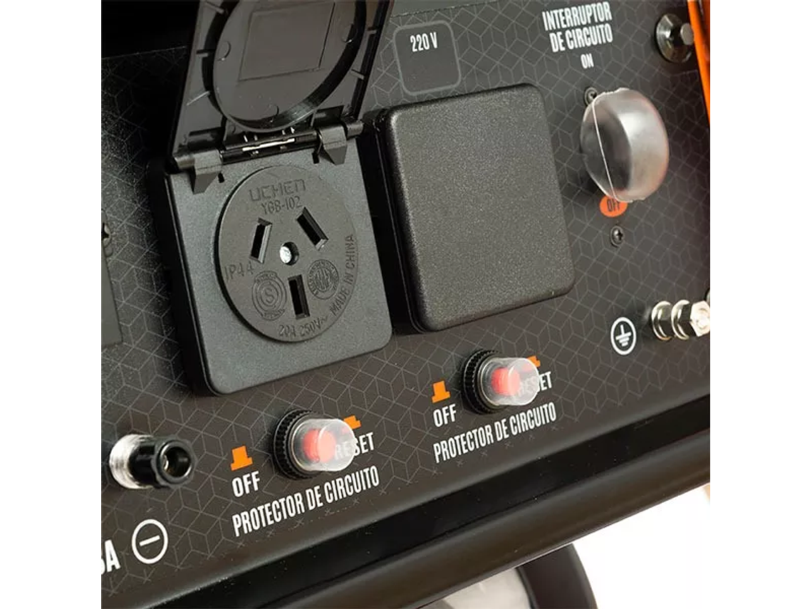 GENERADOR ELÉCTRICO A GASOLINA 5500W 13HP 4T DAEWOO GD6500E 5