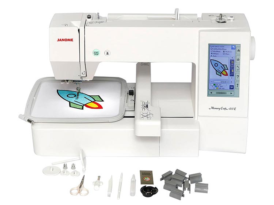 MAQUINA BORDADORA JANOME MC400E 5