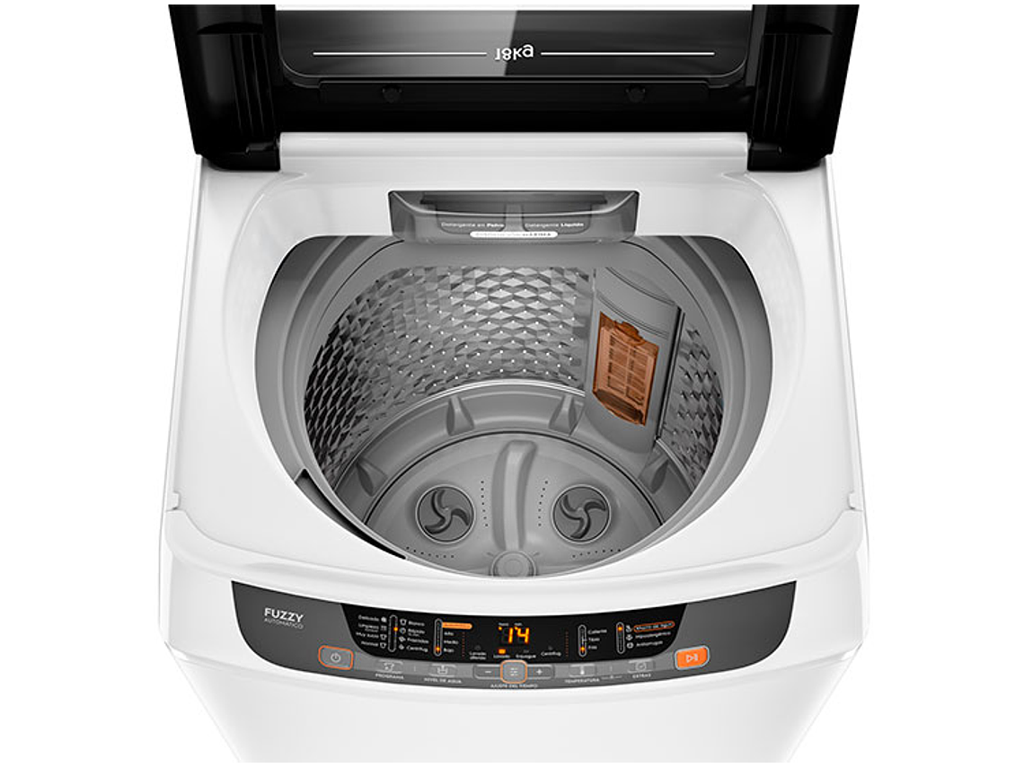 LAVADORA CARGA SUPERIOR MADEMSA 18 BZG 18KG BLANCO 7