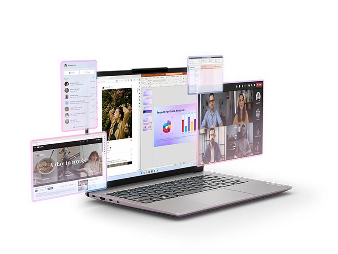 NOTEBOOK LENOVO IDEAPAD SLIM 5 INTEL CORE ULTRA 5 16GB RAM 512GB SSD 14” 5