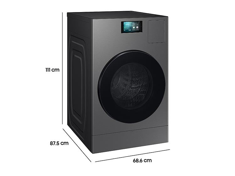 LAVADORA SECADORA SAMSUNG WD25DB8995BZ BE SPOKE 25KG/15KG GRIS 3