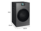 LAVADORA SECADORA SAMSUNG WD25DB8995BZ BE SPOKE 25KG/15KG GRIS - Miniatura 3