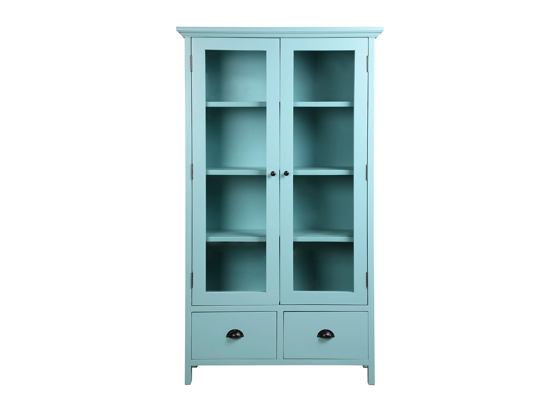 VITRINA MUEBLES NATIVA TURQUESA LINDEROS 1