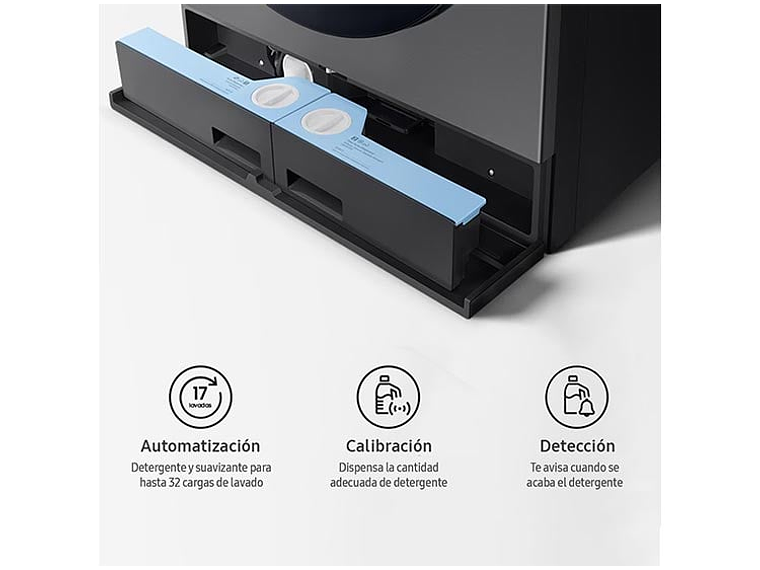 LAVADORA SECADORA SAMSUNG WD25DB8995BZ BE SPOKE 25KG/15KG GRIS 4