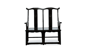 SILLA DINASTIA DOBLE MADERA DE OLMO