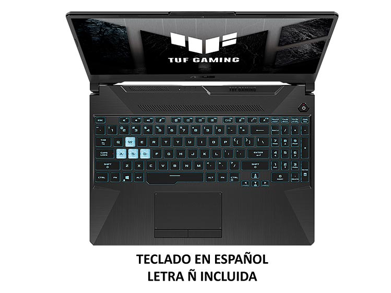 NOTEBOOK GAMER ASUS TUF A15 FA506NF-HN003W AMD RYZEN 5 8GB RAM 512GB SSD NVIDIA RTX 2050 15.6 7