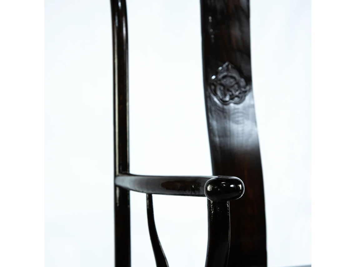 SILLA DINASTIA DOBLE MADERA DE OLMO 2