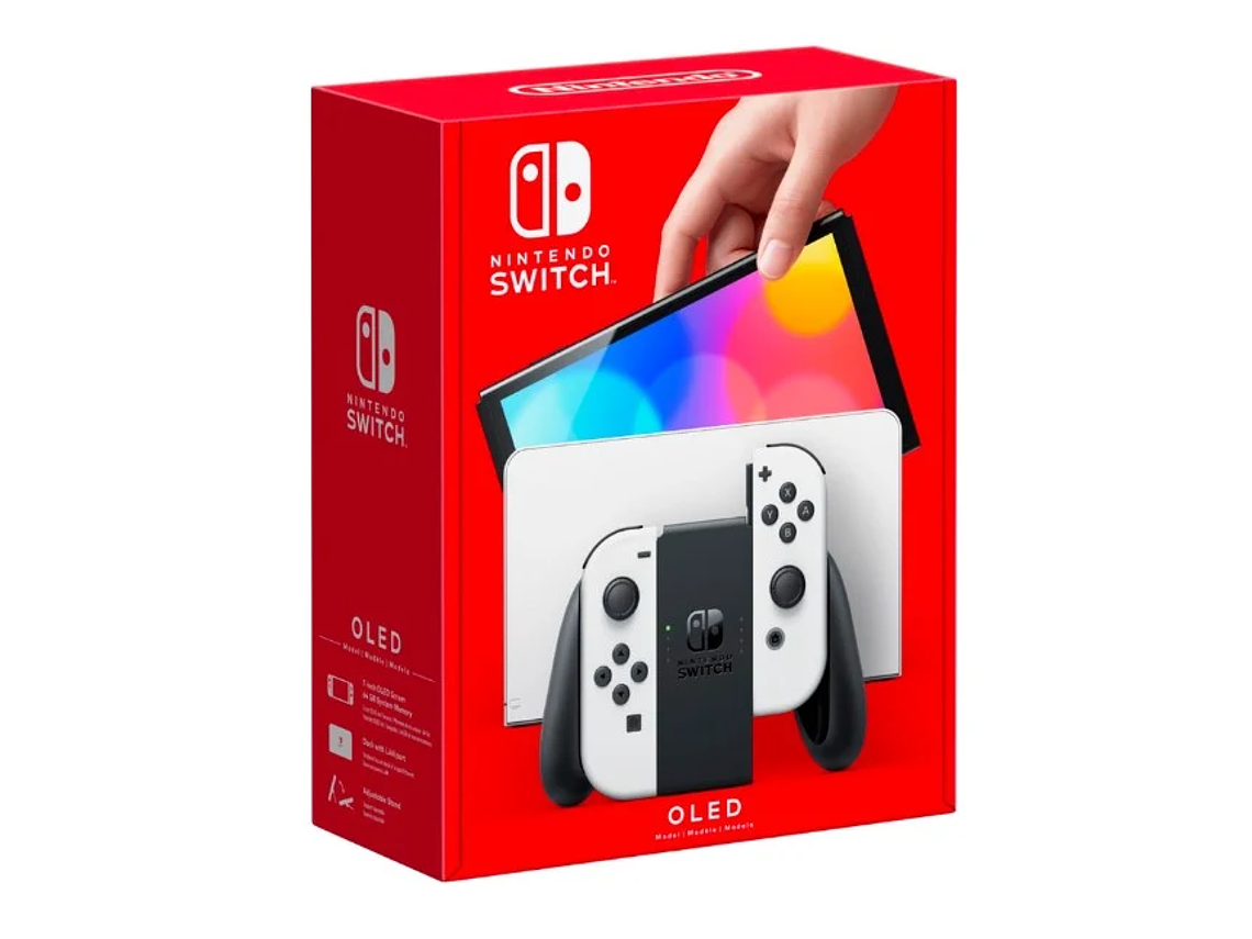 CONSOLA NINTENDO SWITCH OLED WHITE JAPAN IMPORT 1