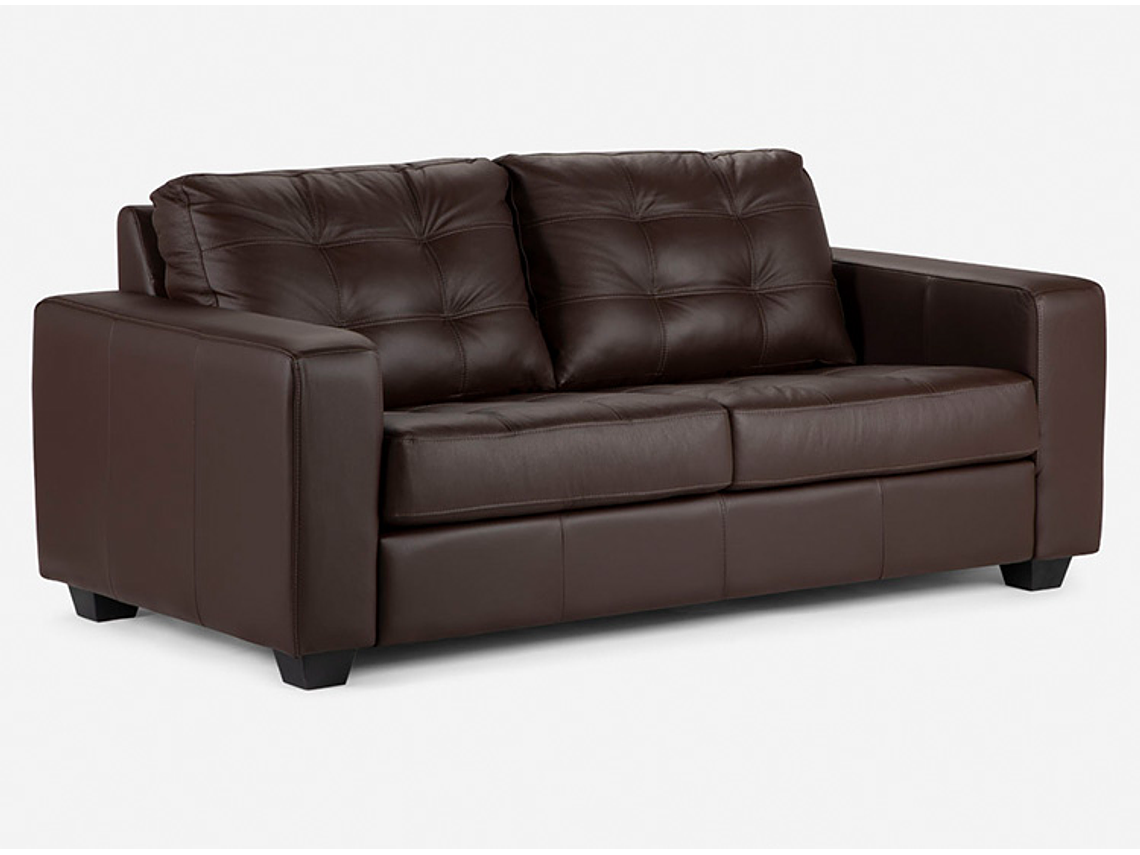 SOFÁ ROSEN MANET PIGMENTADO 2 CUERPOS CUERO 6