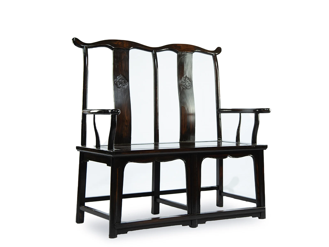 SILLA DINASTIA DOBLE MADERA DE OLMO 6