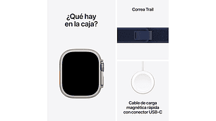 APPLE WATCH ULTRA 2 49MM TITANIO NATURAL CORREA LOOP M/L