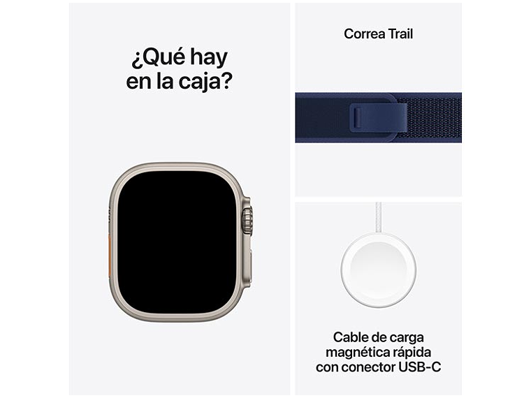 APPLE WATCH ULTRA 2 49MM TITANIO NATURAL CORREA LOOP M/L 2