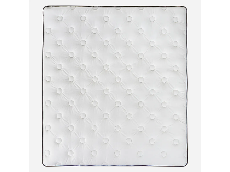 JUEGO DE DORMITORIO ROSEN CAMA EUROPEA NEW STYLE 6 2 PLAZAS B/N + RESPALDO LUCIO GRAFITO 5