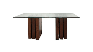 MESA DE COMEDOR  HOME ROBLE TRIO 180 X 100 CM 19 MM