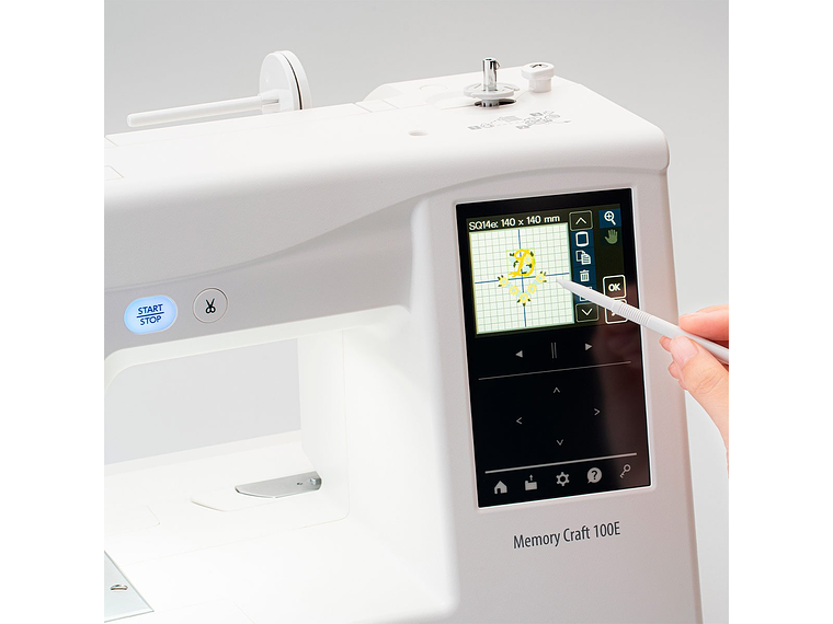 BORDADORA JANOME MEMORY CRAFT 100E 3