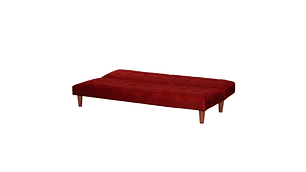 FUTON TURIN CUERO KENTUCKY ROJO