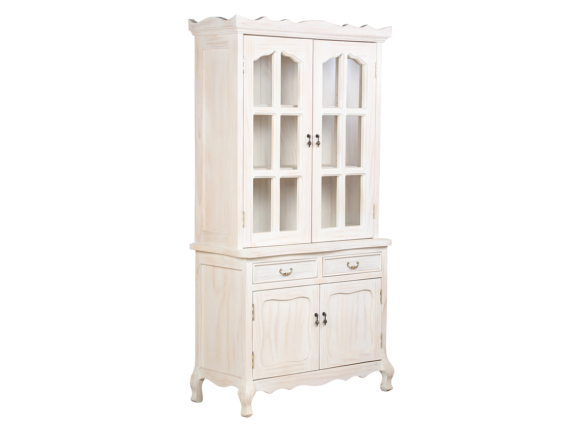 VITRINA MUEBLES NATIVA BLANCO INVIERNO NORMANDO 1