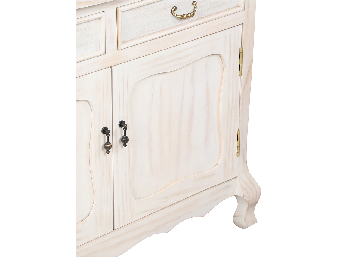 VITRINA MUEBLES NATIVA BLANCO INVIERNO NORMANDO 3