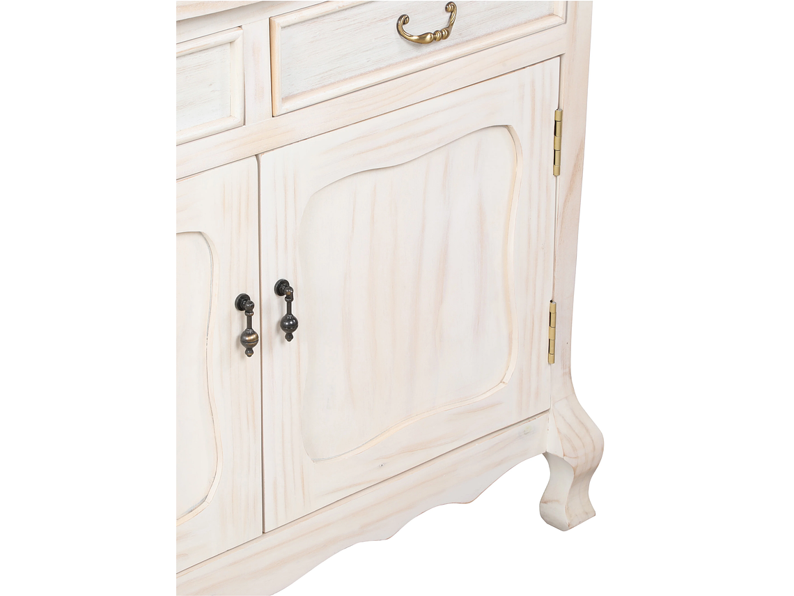 VITRINA MUEBLES NATIVA BLANCO INVIERNO NORMANDO 4