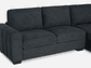 SOFÁ SECCIONAL ROSEN BOSTON DERECHO GRAFITO - Miniatura 1