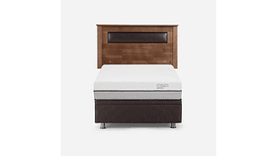 BOXET ROSEN PRATTA 1 PLAZA 90X200 CM + RESPALDO FERRARA