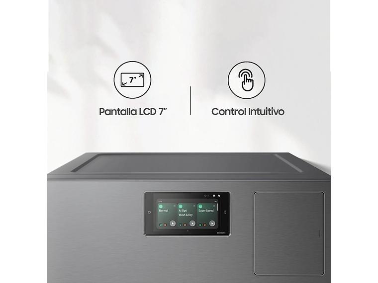 SAMSUNG LAVADORA SECADORA BESPOKE AI 25 KG 4