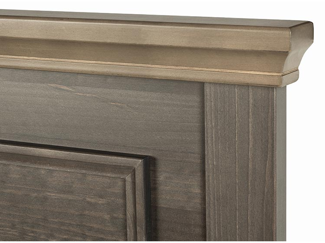 JUEGO DE DORMITORIO ROSEN CAMA EUROPEA NEST BD 2 PLAZAS + SET ANNA 5