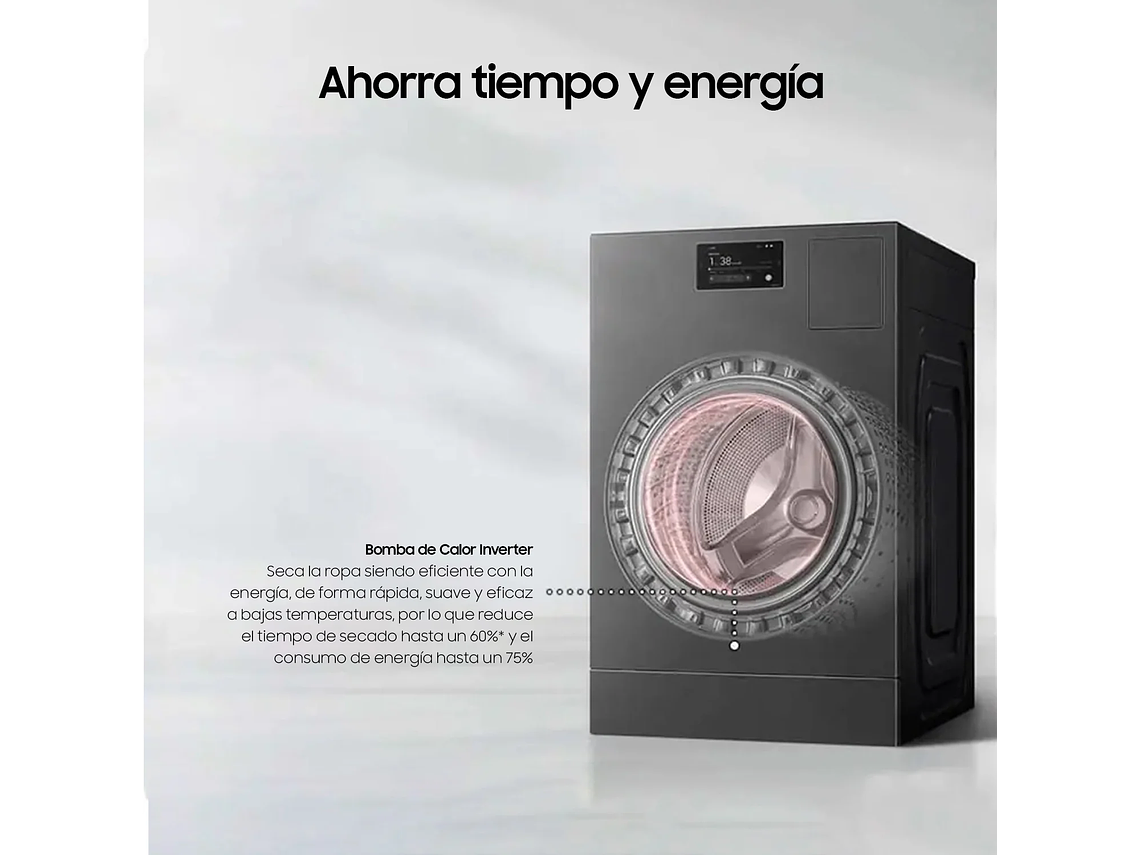 SAMSUNG LAVADORA SECADORA BESPOKE AI 25 KG 5